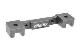 Corally - Arm Holder - XTR - Upper - Front - Aluminum - Titanium Color- 1 Pc - Hobby Recreation Products