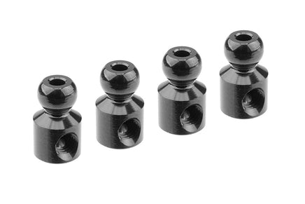 Corally - Ball End 4.8mm - for Anti Roll Bar - Aluminum - 4 pcs: SBX410 - Hobby Recreation Products