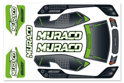 Corally - Body Decal Sheet - Muraco XP 6S - 1 pc - Hobby Recreation Products