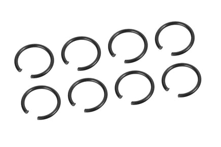 Corally - C-Clips 7mm - Steel - 8 pcs - Hobby Recreation Products