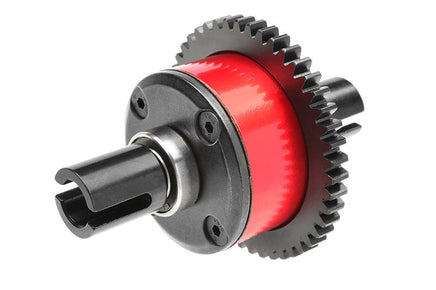 Corally - Center Diff Assembly - Aluminum / Steel - 46 Tooth Main Gear - Xpert Build - 100K Oil - Hobby Recreation Products