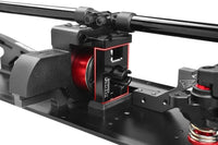 Corally - Center Diff Bulkhead, Swiss Made 7075 T6, Black, Made in Italy - Hobby Recreation Products