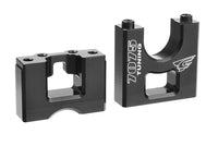 Corally - Center Diff Bulkhead, Swiss Made 7075 T6, Black, Made in Italy - Hobby Recreation Products