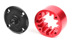 Corally - Center Diff Case - 35mm - Aluminium Center/Steel Flange - 1 pc, fits all 1/8 Models - Hobby Recreation Products