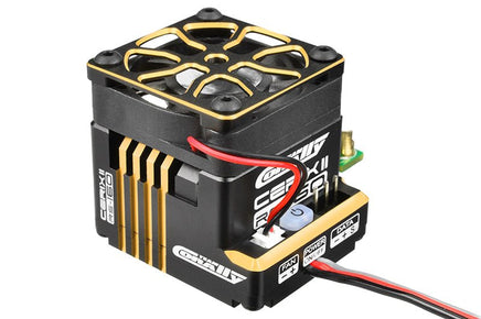Corally - Cerix II RS-160 "Racing Factory" - Black/Gold Color - 2-3S ESC, Sensored/Sensorless - Hobby Recreation Products