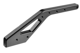 Corally - Chassis Brace, Asuga XLR, Rear, Swiss Made 7075 T6, 3mm, Hard Anodized, Black, Made In Italy - Hobby Recreation Products