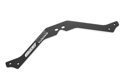 Corally - Chassis Brace, Center Upper, Asuga XLR, Swiss Made 7075 T6, 3mm, Hard Anodized, Black, Made In Italy - Hobby Recreation Products