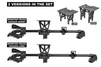 Corally - Chassis Brace Kit - Xtreme - Fits all Corally 1/8 Monster Truck Models - 1 Set - Hobby Recreation Products