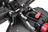 Corally - Chassis Brace - XTR - Front - Aluminum - Titanium Color - 1 Pc - Hobby Recreation Products
