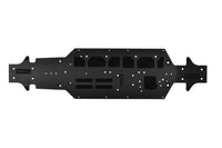 Corally - Chassis LWB - Swiss Made 7075 T6 - 3mm - Hard Anodized - Black - Made In Italy - Hobby Recreation Products