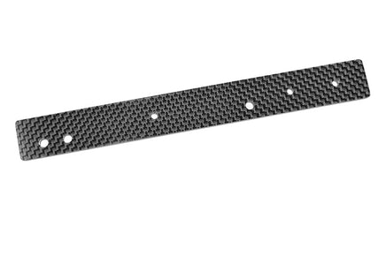 Corally - Chassis Stiffener Sheet - XTR - Rear - Graphite 3mm - 1 Pc - Hobby Recreation Products