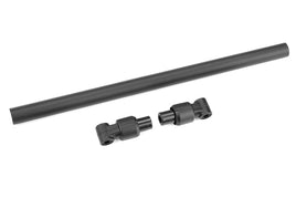 Corally - Chassis Tube - Front - 197.5mm - Aluminum - Black - 1 Set - Hobby Recreation Products