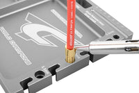 Corally - CNC Aluminum Multi-Purpose Ultra Parts Tray; Red - Hobby Recreation Products