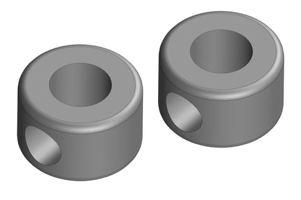 Corally - Collar - for Anti-roll Bar - Aluminum - 2 pcs: Dementor, Kronos, Python, Shogun - Hobby Recreation Products