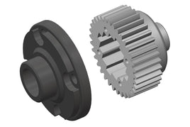 Corally - Differential Gear - Metal w/Composite Differential Gear Cover - 1 Set: Mammoth, Moxoo, Triton - Hobby Recreation Products