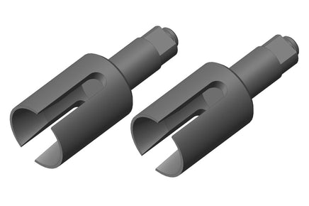 Corally - Differential Outdrive Cup - Steel - 2 pcs: Mammoth, Moxoo, Triton - Hobby Recreation Products