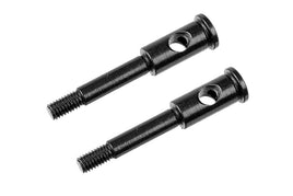 Corally - Front Wheel Axle SSX-10 - Steel - 2 pcs - Hobby Recreation Products