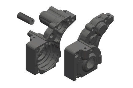 Corally - Gearbox - Left/Right - Composite - 1 Set: Mammoth, Moxoo, Triton - Hobby Recreation Products