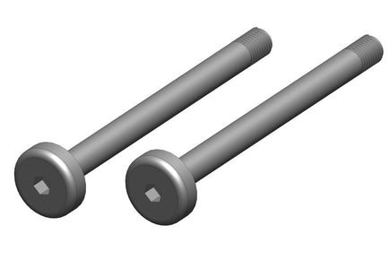 Corally - Hinge Pin - Outer - Steel - 2 pcs: Dementor, Kronos, Python, Shogun - Hobby Recreation Products