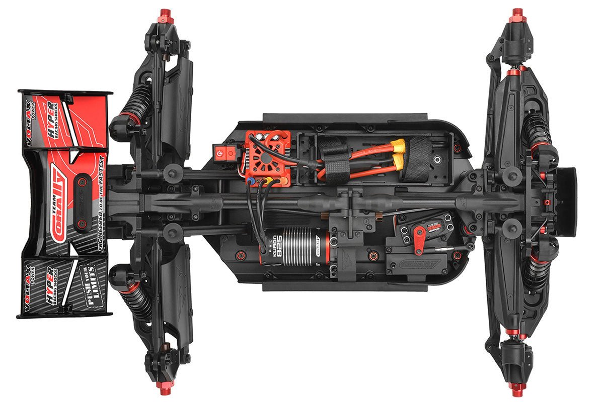 Kagama XP 6S Monster Truck, RTR Version, Red| Hobby Recreation