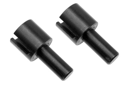 Corally - One-Way Outdrive Cups - Chrome Steel - 2 pcs - Hobby Recreation Products