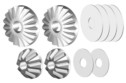 Corally - Planetary Differential Gears - Steel - 1 Set: Dementor, Kronos, Python, Shogun - Hobby Recreation Products