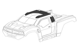 Corally - Polycarbonate Body - Punisher XP Clear Cut 1pc - Hobby Recreation Products