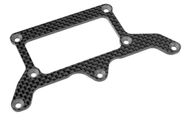 Corally - Rear Pod Lower Plate SSX-10 - Graphite 2.5mm - 1 pc - Hobby Recreation Products