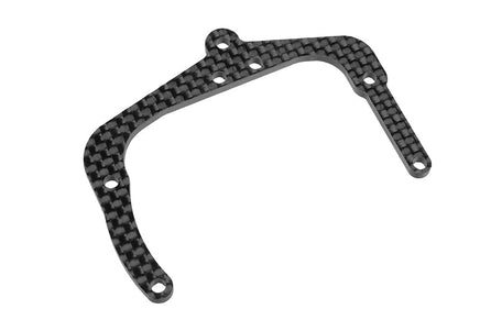 Corally - Rear Pod Upper Plate FSX-10 - Graphite 2.5mm - 1 pc - Hobby Recreation Products