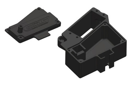 Corally - Servo Mount - Receiver Box - Composite - 1 Set: Dementor, Kronos, Python, Shogun - Hobby Recreation Products