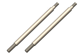 Corally - Shock Shaft - 55mm - Front - Steel - 2 pcs: Python - Hobby Recreation Products