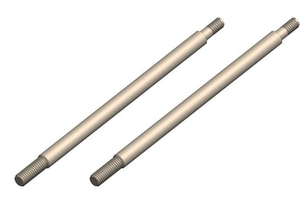 Corally - Shock Shaft - 66mm - Rear - Steel - 2 pcs: Dementor, Kronos, Python, Shogun - Hobby Recreation Products