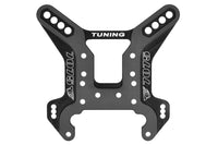 Corally - Shock Tower - Rear - Swiss Made 7075 T6 - 5mm - Hard Anodized - Black - Hobby Recreation Products