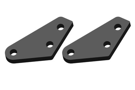 Corally - Steering Block Arms - Aluminum - 2 pcs: Dementor, Kronos, Python, Shogun - Hobby Recreation Products