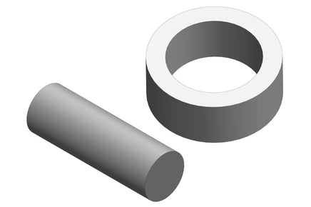 Corally - Stub Axle Pin - for Slipper Shaft - Steel: Mammoth, Moxoo, Triton - Hobby Recreation Products