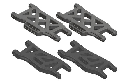 Corally - Suspension Arm - Front/Rear - Composite - 1 Set: Mammoth, Moxoo, Triton - Hobby Recreation Products