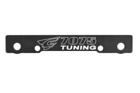 Corally - Suspension Arm Mount - FF - Swiss Made 7075 T6 - 3mm - Hard Anodized - Black - Made In Italy - Hobby Recreation Products
