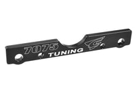 Corally - Suspension Arm Mount - FR - Swiss Made 7075 T6 - 3mm - Hard Anodized - Black - Made In Italy - Hobby Recreation Products