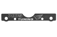 Corally - Suspension Arm Mount - FR - Swiss Made 7075 T6 - 3mm - Hard Anodized - Black - Made In Italy - Hobby Recreation Products