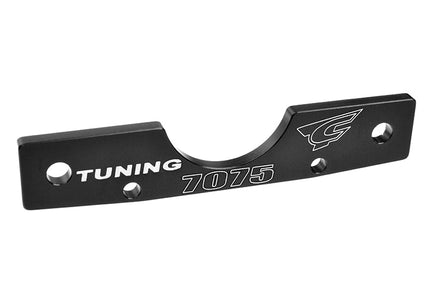 Corally - Suspension Arm Mount - RF - Swiss Made 7075 T6 - 3mm - Hard Anodized - Black - Made In Italy - Hobby Recreation Products