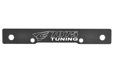 Corally - Suspension Arm Mount - RR - Swiss Made 7075 T6 - 3mm - Hard Anodized - Black - Made In Italy - Hobby Recreation Products