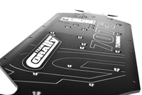Corally - SWB Chassis for Buggies, Swiss Made 7075 T6 - 3mm Hard Anodized, Black - Hobby Recreation Products