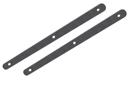 Corally - Team Chassis Brace Stiffener - Rear - Graphite 2.5mm, Kronos, Shogun - Hobby Recreation Products