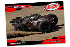 Corally - Team Corally Dementor Poster, Horizontal, 60x84cm - Hobby Recreation Products
