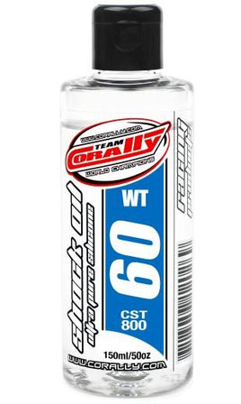 Corally - Ultra Pure Silicone Shock Oil - 60 WT - 150ml - Hobby Recreation Products
