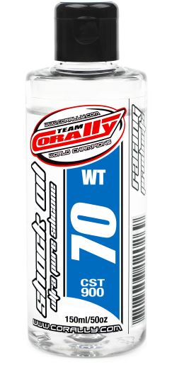 Corally - Ultra Pure Silicone Shock Oil - 70 WT - 150ml - Hobby Recreation Products