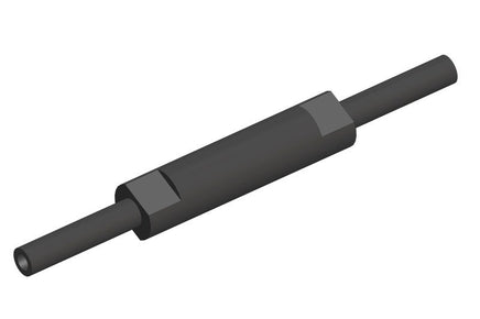 Corally - Wheelie Bar Wheel Axle - Steel - 1 pc: Dementor - Hobby Recreation Products