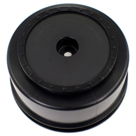 DE Racing - Borrego SC Wheels-Assoc SC5M -SC10-ProSC/+3mm/Black/4pcs - Hobby Recreation Products