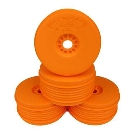 DE Racing - Speedline Plus Buggy Wheels for 1/8 Buggy / ORANGE - Hobby Recreation Products