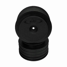 DE Racing - Speedline Plus SC Wheels-Assoc SC5M-SC10/+3mm /Black/4pcs - Hobby Recreation Products